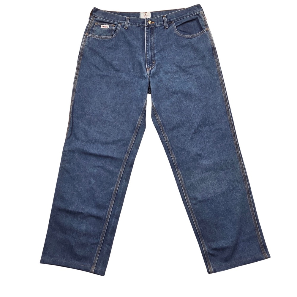Tyndale FRMC Flame‎ Resistant Denim Carpenter Work Pants Mens 40x32 USA
